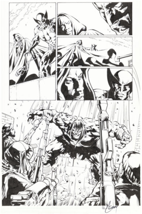 Wolverine: Origins #47 Page 13 by Will Conrad sold for $215. Click here to get your original art appraised.