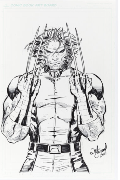 Wolverine Sketch by Will Conrad sold for $70. Click here to get your original art appraised.