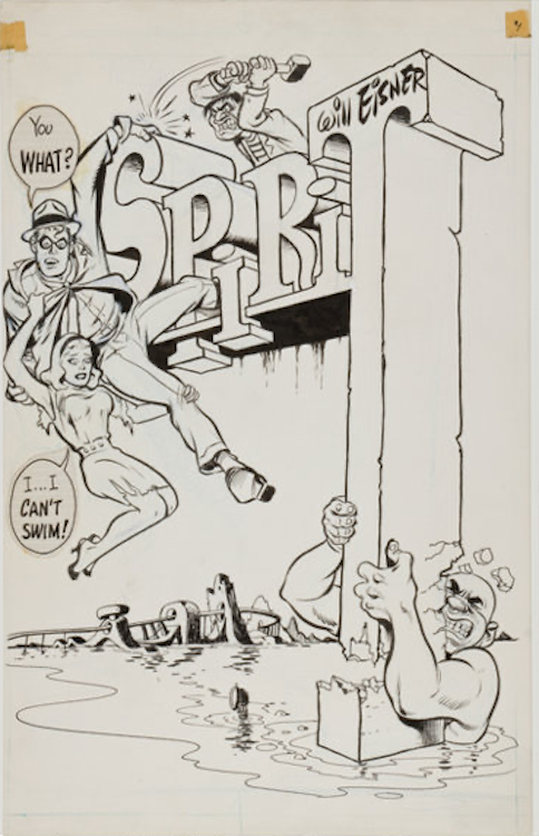 The Spirit #2 Cover Art by Will Eisner sold for $13,145. Click here to get your original art appraised.