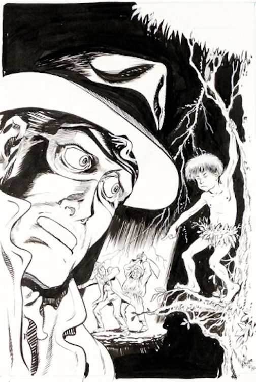 The Spirit #32 Cover Art by Will Eisner sold for $5,625. Click here to get your original art appraised.