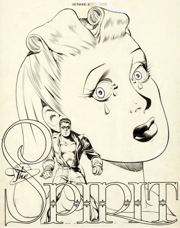 The Spirit Section by Will Eisner sold for $52,280. Click here to get your original art appraised.