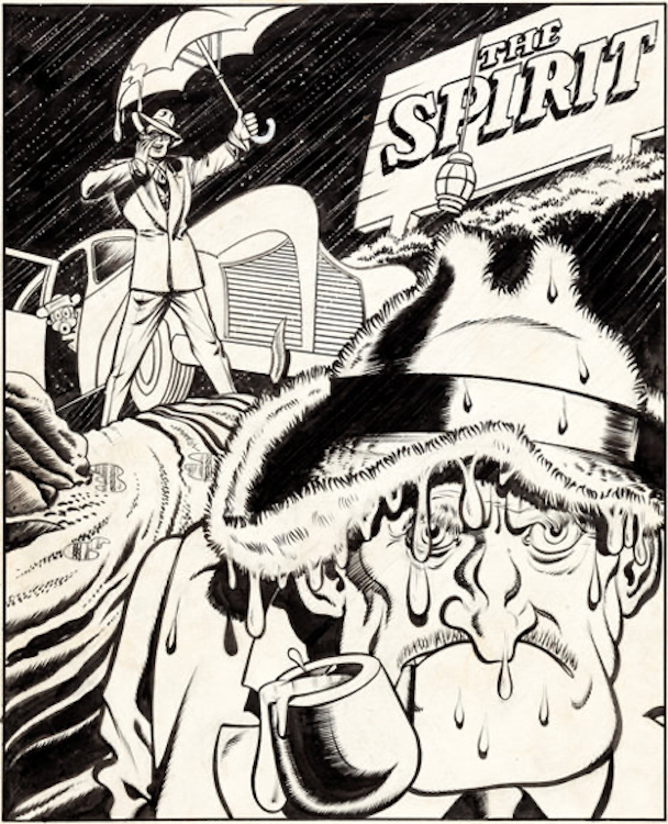 The Spirit Sunday Comics by Will Eisner sold for $5,380. Click here to get your original art appraised.