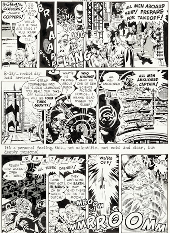 The Spirit Weekly Newspaper Section Page 6 by Will Eisner sold for $16,800. Click here to get your original art appraised.