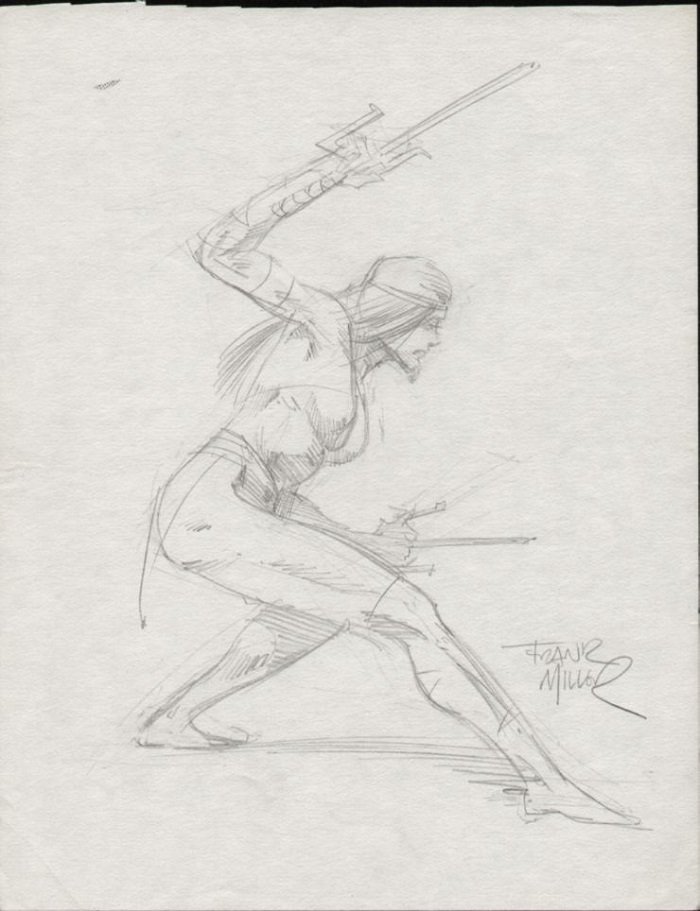 Elektra Commission by Frank Miller. Click for free appraisal