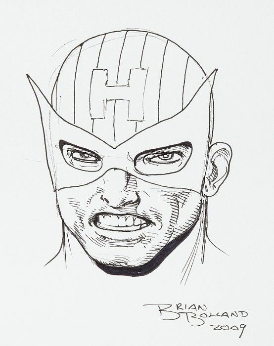 Hawkeye Commission by Brian Bolland Sold for $185