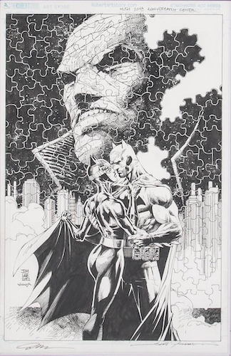 Jim Lee Hush cover sold for $57,600! Click to consign your art today