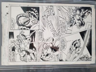 Action Comics #569 Page by Irv Novick