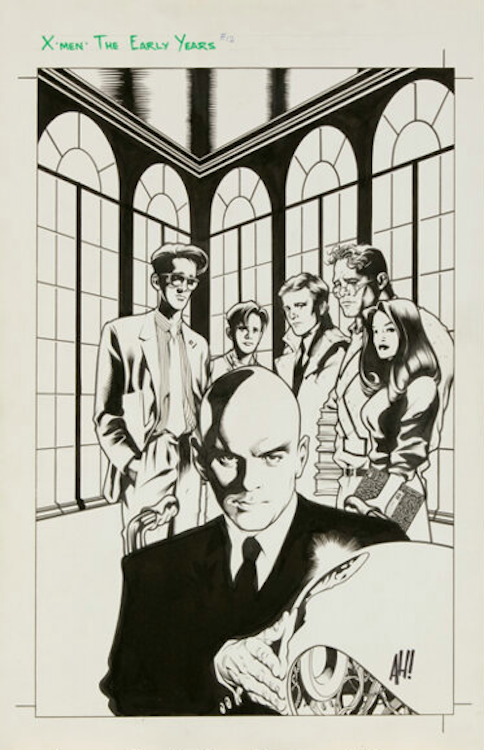 X-Men The Early Years… Cover Art by Adam Hughes sold for $4,500. Click here to get your original art appraised.