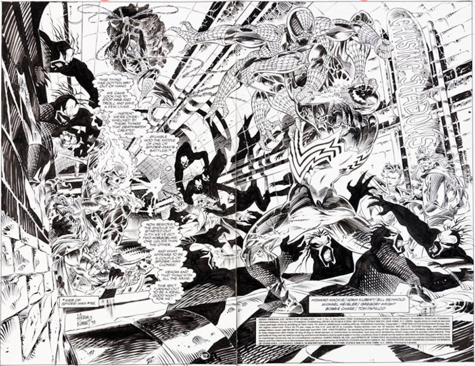 Blaze: Spirit of Vengeance #5 Page 2-3 by Adam Kubert sold for $2,210. Click here to get your original art appraised.