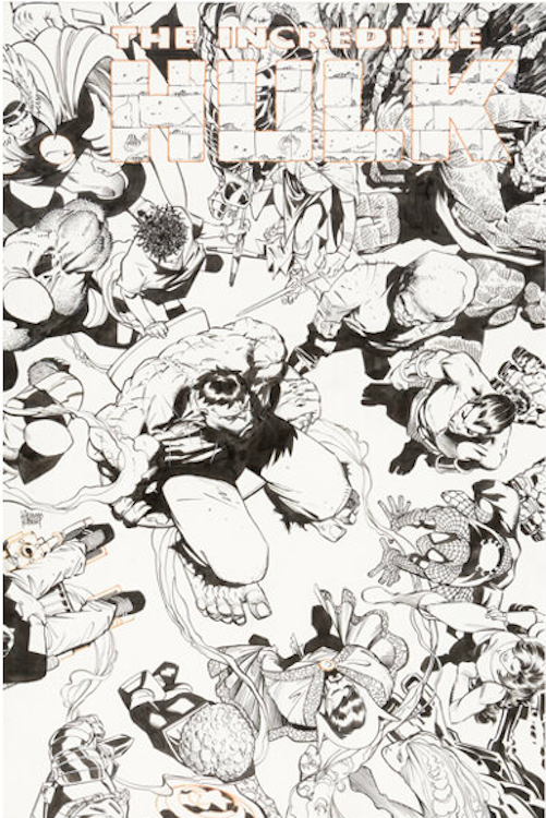 The Incredible Hulk #467 Cover Art by Adam Kubert sold for $18,000. Click here to get your original art appraised.