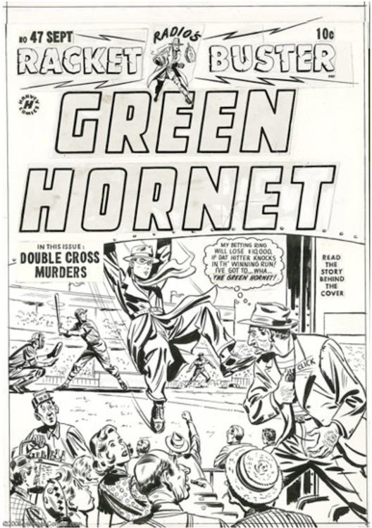 Green Hornet #47 Cover Art by Al Avison sold for $1,840. Click here to get your original art appraised.