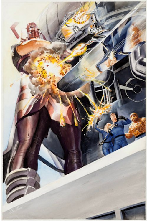 Marvels #3 Page 30 by Alex Ross sold for $17,925. Click here to get your original art appraised.