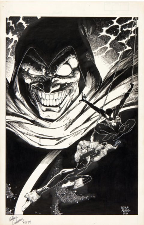 Marvel Fanfare #37 Pin-Up Illustration by Arthur Adams sold for $9,560. Click here to get your original art appraised.