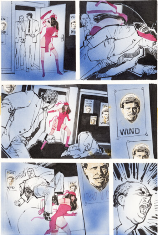 Elektra: Assassin #7 Page 11 by Bill Sienkiewicz sold for $19,800. Click here to get your original art appraised.