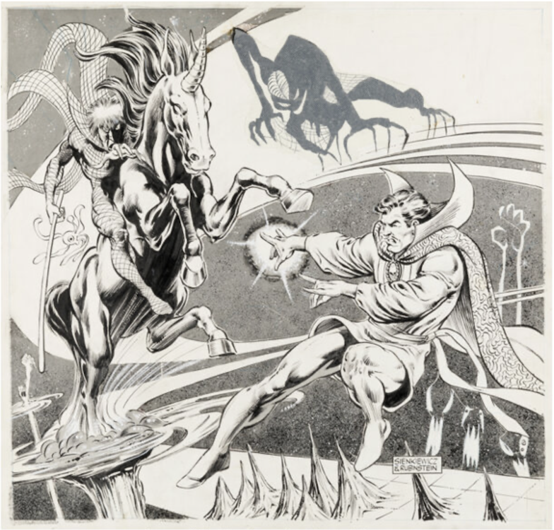 Marvel Comics Calendar 1980 February Illustration by Bill Sienkiewicz sold for $15,600. Click here to get your original art appraised.