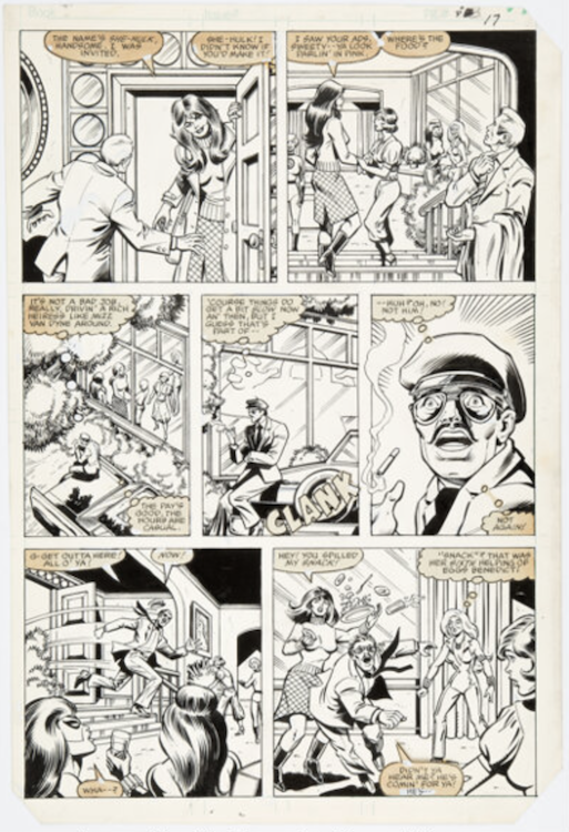 The Avengers #221 Page 13 by Bob Hall sold for $720. Click here to get your original art appraised.