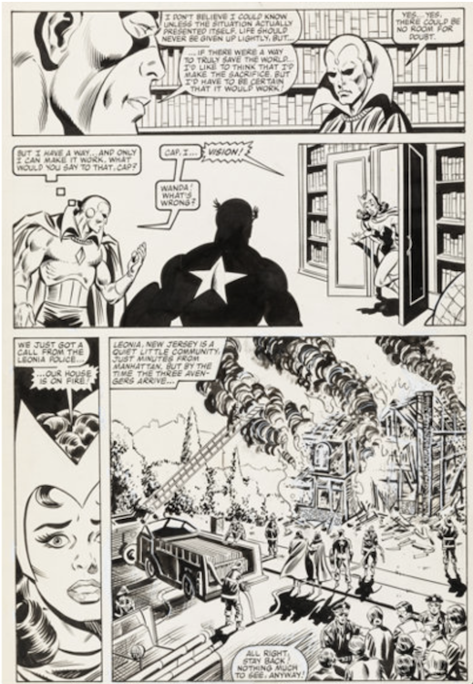 The Avengers #252 Page 9 by Bob Hall sold for $515. Click here to get your original art appraised.