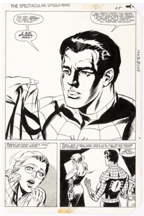 Spectacular Spider-Man #74 Page 19 by Bob Hall sold for $2,030. Click here to get your original art appraised.