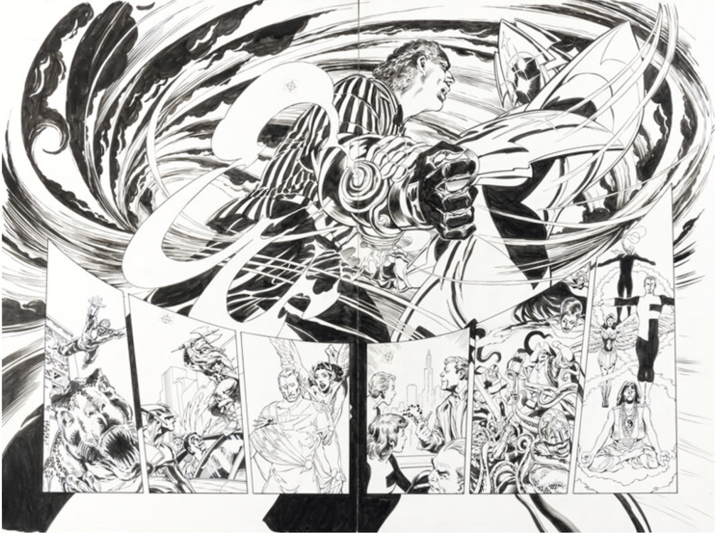 Astro City #1/2 Page 12-13 by Brent Anderson sold for $1,260. Click here to get your original art appraised.