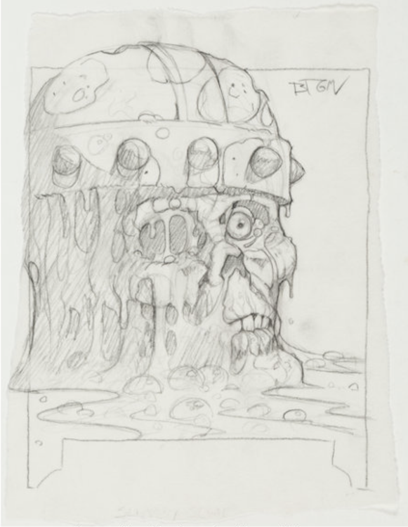 Guardians Collectible Card Pencil Drawing by Brom sold for $105. Click here to get your original art appraised.