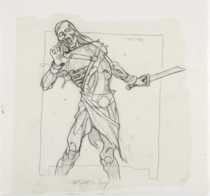 Guardians Collectible Card Pencil Illustration by Brom sold for $80. Click here to get your original art appraised.