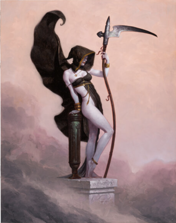 Untitled Painting by Brom sold for $13,200. Click here to get your original art appraised.