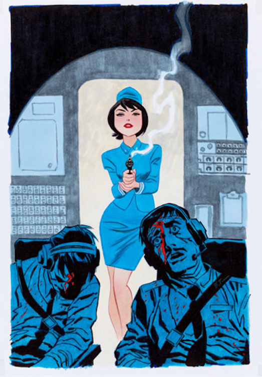 All Crime #2 Cover Art by Bruce Timm sold for $2,040. Click here to get your original art appraised.