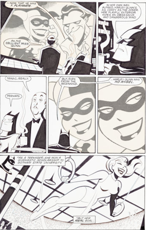 Batman Adventures: Mad Love #1 Page 10 by Bruce Timm sold for $8,365. Click here to get your original art appraised.