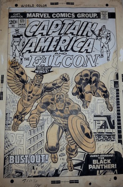 Cover – The cover art to a published comic book. Covers are by far the most valuable original art pieces. Click for values of original cover art