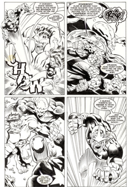 Nova #11 Page 6 by Chris Marrinan sold for $140. Click here to get your original art appraised.