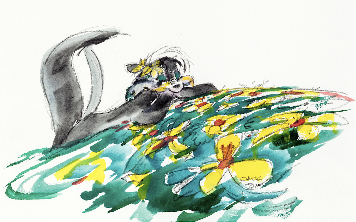 Pepe le Pew Watercolour Painting by Chuck Jones sold for $13,745. Click here to get your original art appraised.
