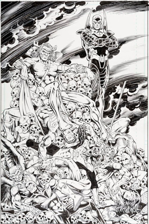 Booster Gold #23 Page 13 by Dan Jurgens sold for $1,000. Click here to get your original art appraised.