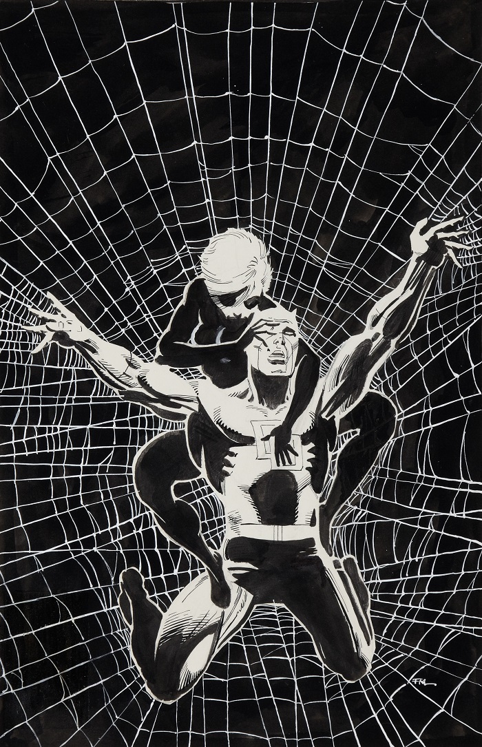Sold For: $101,575: Original Cover Art for Daredevil #188 by Frank Miller. Click for free appraisal