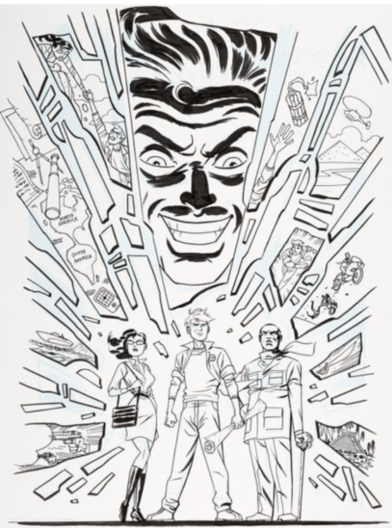 Star Trek: Mirror Mirror #1 Cover Art by Darwyn Cooke sold for $1,320. Click here to get your original art appraised.