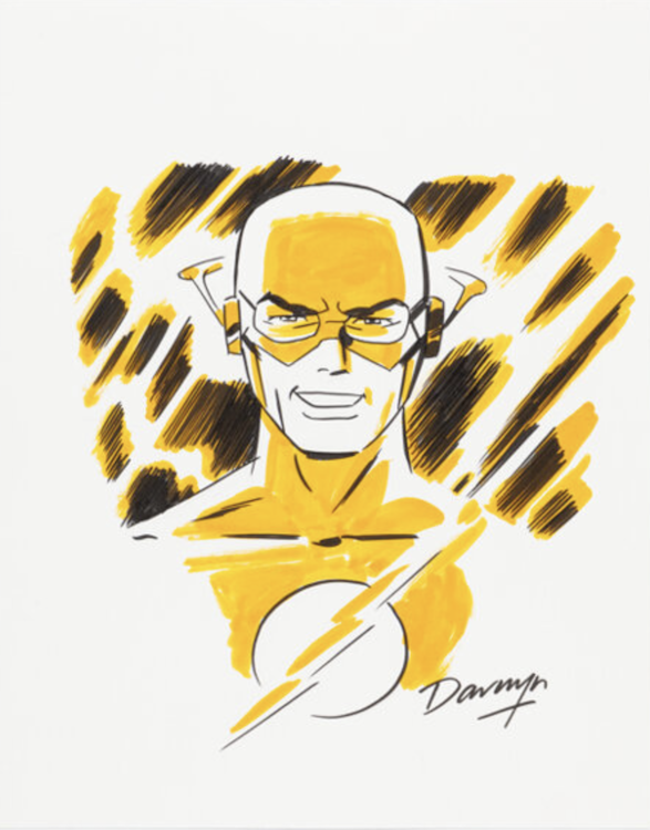 The Flash Specialty Illustration by Darwyn Cooke sold for $1,440. Click here to get your original art appraised.