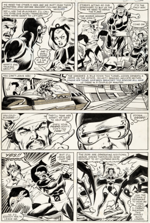 X-Men #154 Page 13 by Dave Cockrum sold for $16,800. Click here to get your original art appraised.
