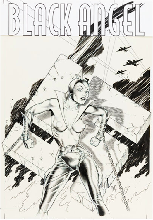 Black Angel One-Shot Cover Art by Dave Stevens sold for $11,000. Click here to get your original art appraised.