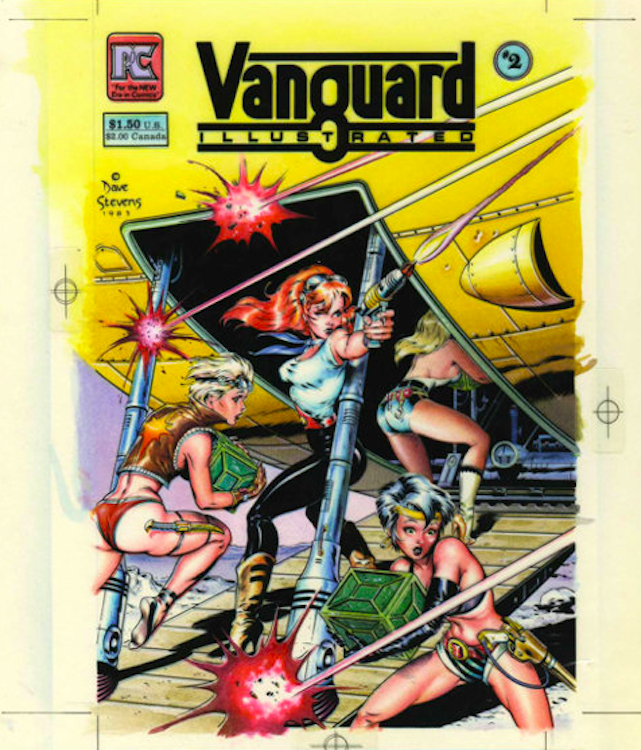 Vanguard #2 Cover Art by Dave Stevens sold for $2,030. Click here to get your original art appraised.