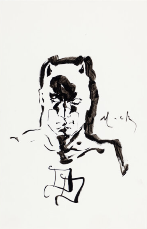 Daredevil Illustration by David Mack sold for $220. Click here to get your original art appraised.