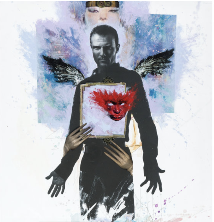 Temple of Art Self Portrait Painting by David Mack sold for $530. Click here to get your original art appraised.