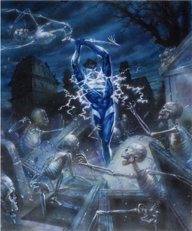 Action Comics Annual #9 Cover Art by Doug Beekman sold for $1,675. Click here to get your original art appraised.