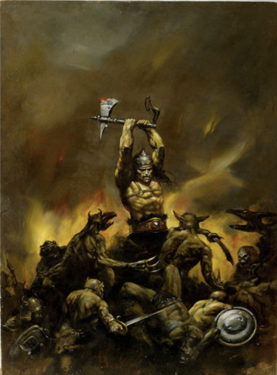 Savage Sword of Conan #148 Cover Art by Doug Beekman sold for $3,450. Click here to get your original art appraised.