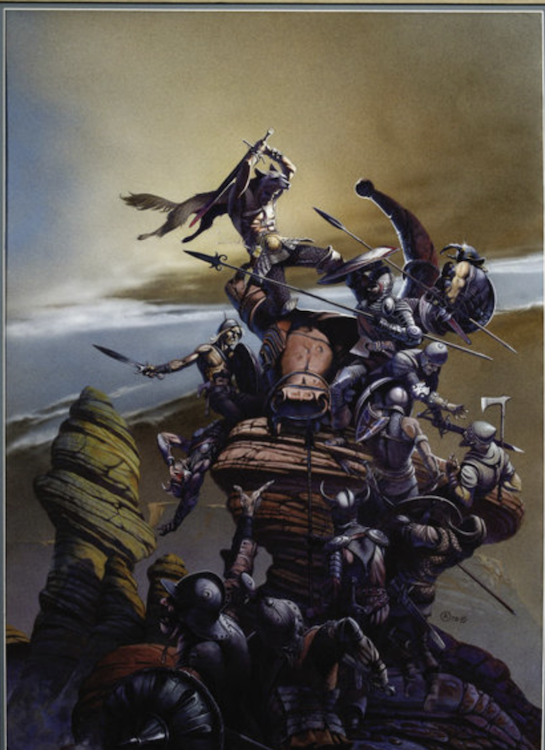 Savage Sword of Conan #225 Cover Art by Doug Beekman sold for $1,725. Click here to get your original art appraised.