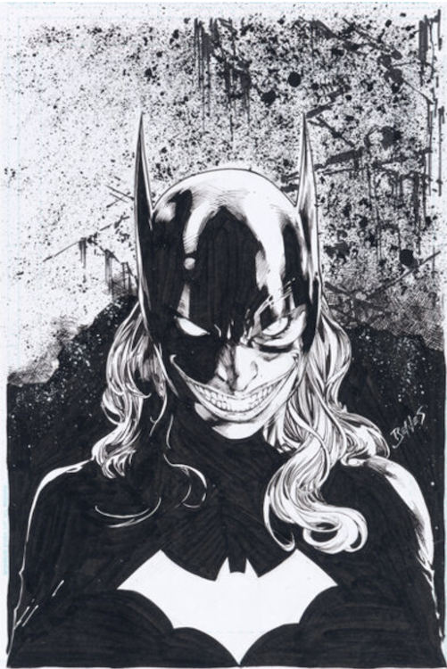 Batgirl #16 Cover Art by Ed Benes sold for $4,080. Click here to get your original art appraised.