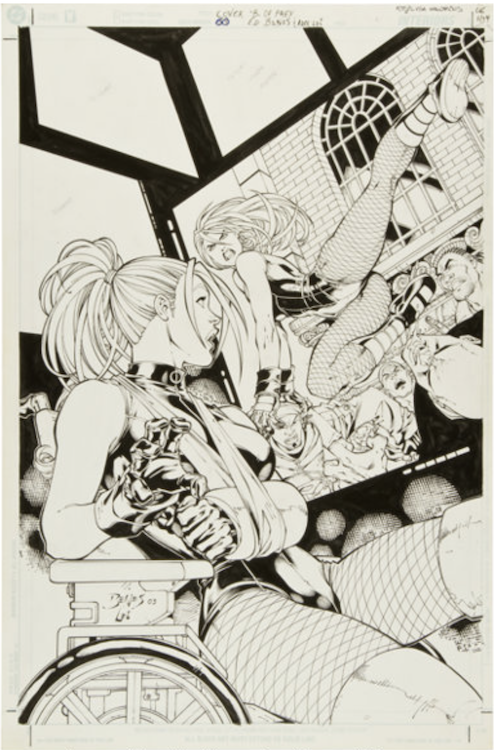 Birds of Prey #60 Cover Art by Ed Benes sold for $1,015. Click here to get your original art appraised.