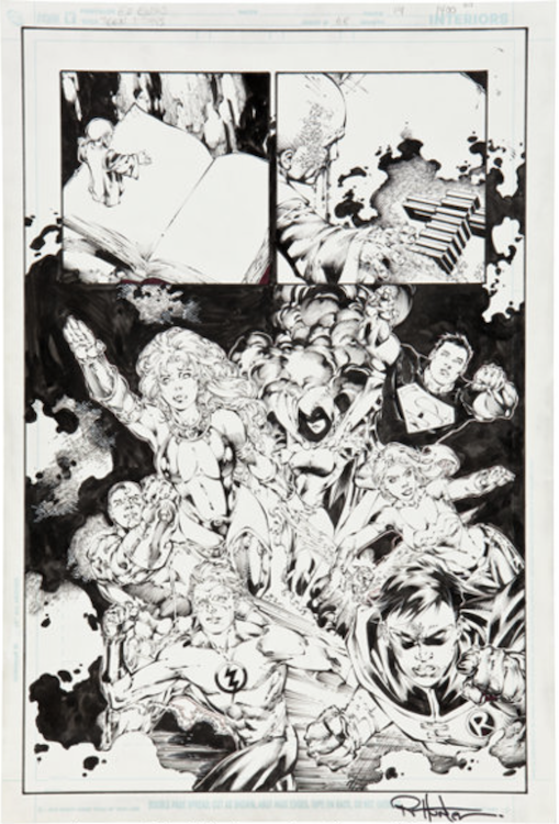 Teen Titans #68 Page 19 by Ed Benes sold for $775. Click here to get your original art appraised.
