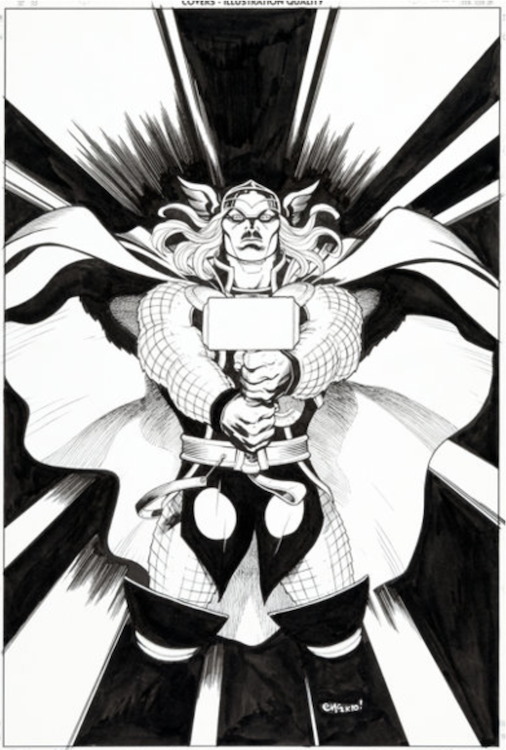 Astonishing Thor #2 Cover Art by Ed McGuinness sold for $1,680. Click here to get your original art appraised.