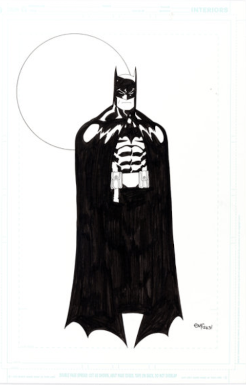 Batman Specialty Illustration by Ed McGuinness sold for $410. Click here to get your original art appraised.