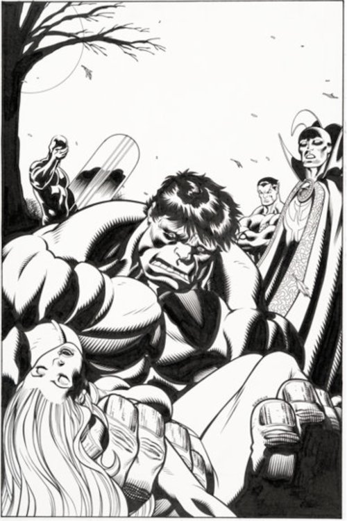 Hulk #12 Page 22 by Ed McGuinness sold for $1,050. Click here to get your original art appraised.