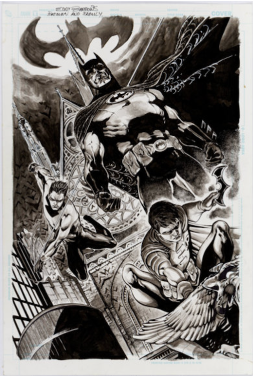 Batman and Family Commission Illustration by Eddy Barrows sold for $410. Click here to get your original art appraised.